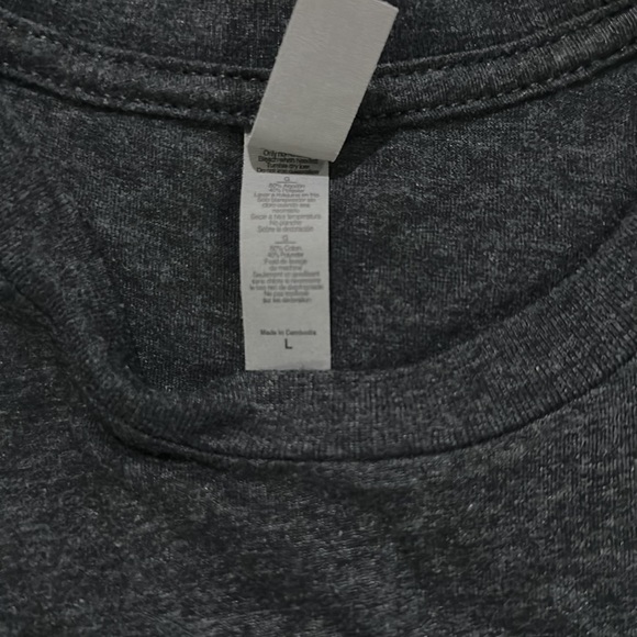 Be your own boss women’s gray t shirt size large - Picture 4 of 5